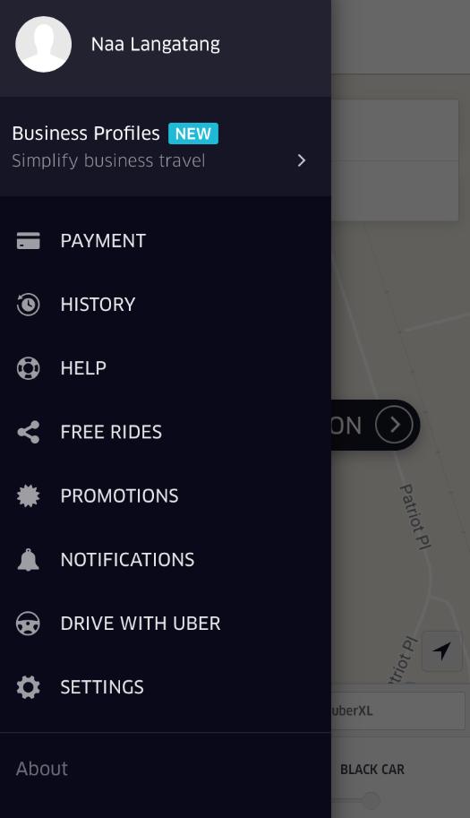 Sign up for Uber: Create an Uber Account Step 3: Add a payment method and start making trips to earn Patriots credit 1.