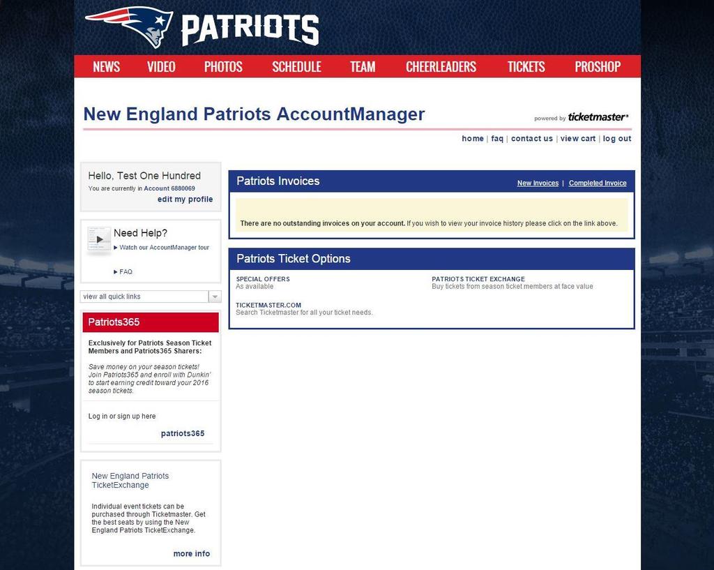 Forgot Password/Reset Password Step 7: Return to Patriots365 After setting your new password, you can click on the link to