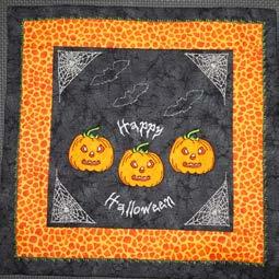 Happy Haunting Halloween Created with 5D Embroidery Extra Software By Debra Bohn Try out the ExpressDesign Wizard options in 5D Embroidery Extra software as you create your own unique Halloween