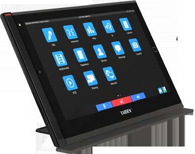 HCS-8368AD/FM/50 The G3 Paperless Multimedia Congress Terminal The stylish and ergonomically designed Paperless Multimedia Congress Terminal is equipped with a 14" high-resolution (1920 1080) LCD