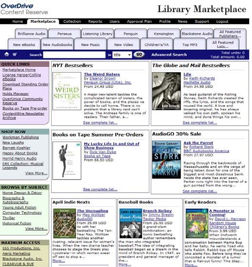 Step 2: Browse or search Browse or search for titles using any of the following options: Featured Publishers.