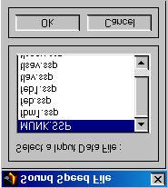 Step wise Process On clicking on the PUSH BUTTON named SSP File allows the user to select the input for the list box as shown