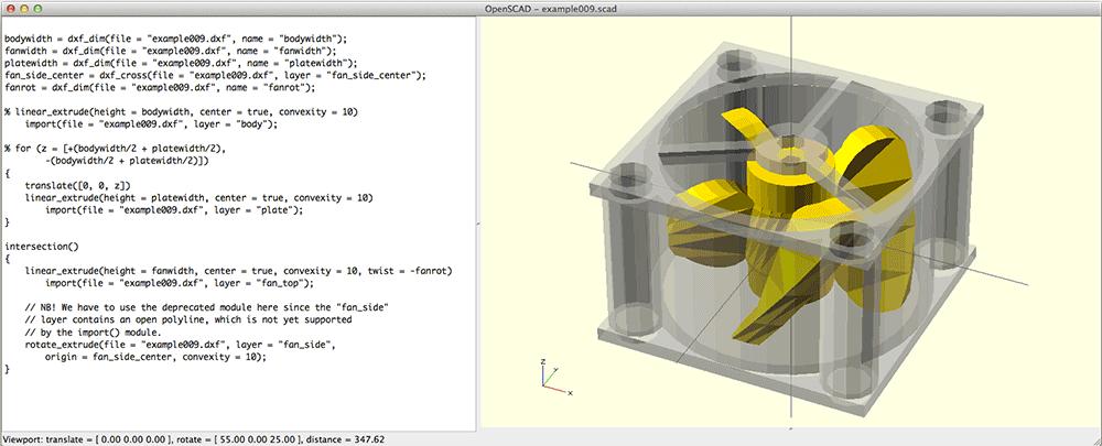 Meet OpenSCAD: 3D modeling for programmers by Bart Meijer There are quite a few good options available for 3D modeling: Blender, SketchUp, SolidWorks etc.