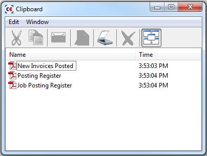 Tips Clipboard Using the PDF Exchange printer