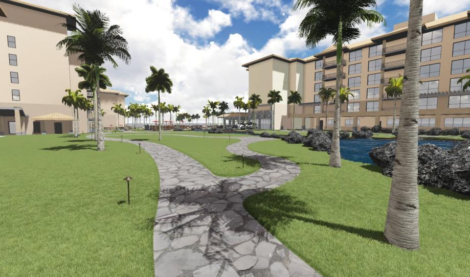 3D Animations with Realistic Textures Case Study: Westin Resort, Maui, Hawaii We converted a set of 2D design documents to 3D and applied realistic textures to the buildings.