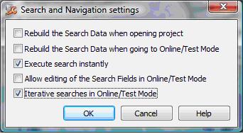 Search and Navigation Settings Section 1 Basic Functions and Components Figure 75.