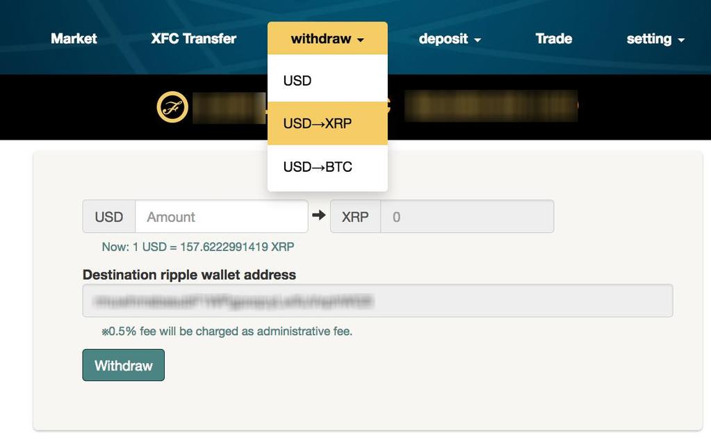 < Exchange your USD to XRP (Ripple)> < Exchange your USD to BTC