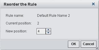 Change the Order of Rules in a Rule Set 41 Validate the Expressions in a Rule Set To validate the syntax in rule expressions, click.