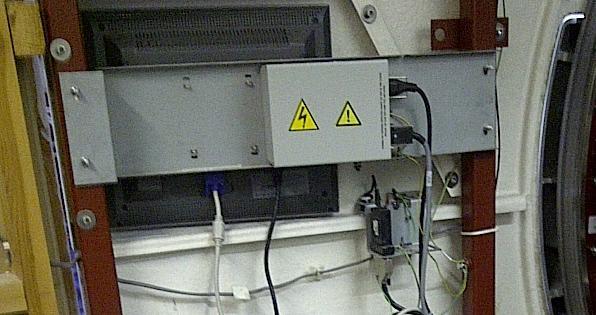 Figure 3: Bolts for the treatment room monitor 2.