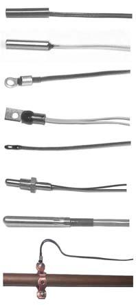 Temperature Sensor PROBE: A number of standard Temperature Probes is available for this controller depending upon the application. Most probes are small in size.