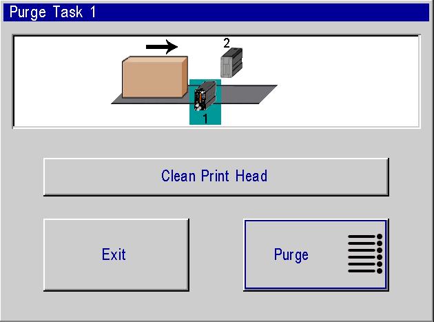Section 3: Maintenance and Shutdowns The ACS feature can be accomplished by three methods. 1. Manually, from the rear of the print head: Press and hold the ACS/Prime button for 1/2 to 1 second.