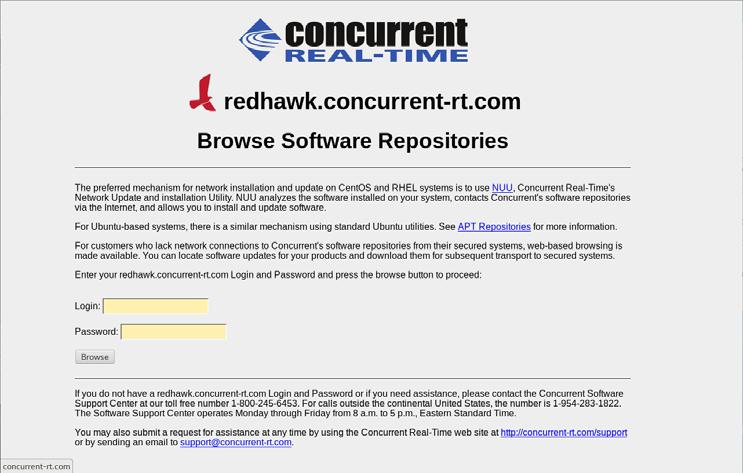 installation. Access the RedHawk Updates web site (http://redhawk.concurrent-rt.