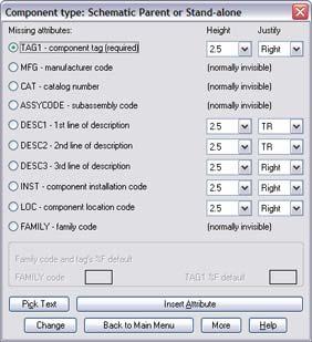 All tools necessary for the creation of AutoCAD Electrical symbols are located together in the dialog.