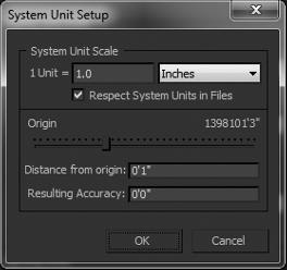 5. Figure 1.5 Defining the units in the Units Setup dialog box 3. Click the System Unit Setup button at the top of the dialog box, and you will see the System Unit Setup dialog box shown in Figure 1.