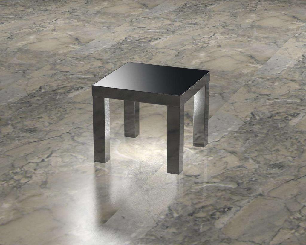 Mental Ray Special Effect on the table material: