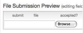 2. Select multiple file upload from the choose a paper submission method: pull down menu.