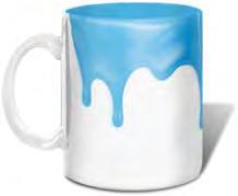 Brushstrokes and Paint 11 oz. White Mug: $5.00 ea. - 11 oz.