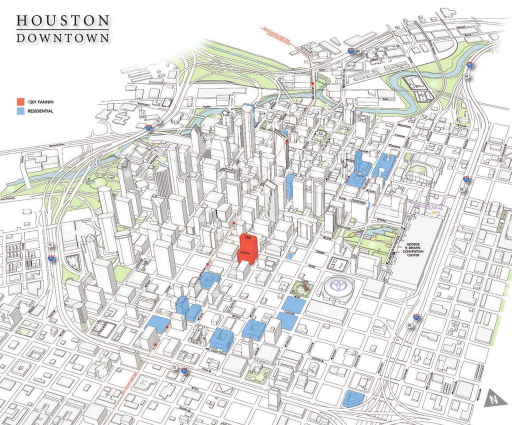 DOWNTOWN HOUSTON Source: Central Houston Inc.