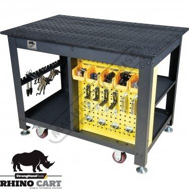 TDQ612075-K1 - Rhino Cart Mobile Fixturing Station 1200 x 750 x 910mm (LxWxH) Includes 66 Piece Fixturing Kit Ex GST Inc GST $3,290.00 $3,619.