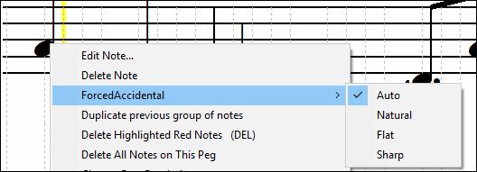 Notation Window - Clefs split point asterisk In the Notation Windows Options dialog, the clefs split point asterisk indicates that C5* is middle C.