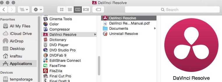 DaVinci Resolve to AVID - How to make AVID Project