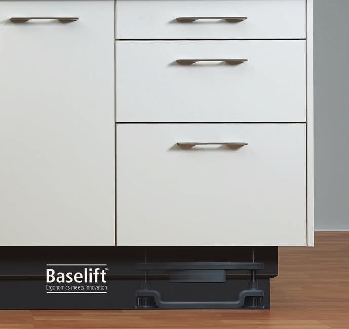 The installation of the system is very simple, because the Baselift is not only incredibly compact, but, thanks to many details, also flexible and easy to install - an innovative solution of the