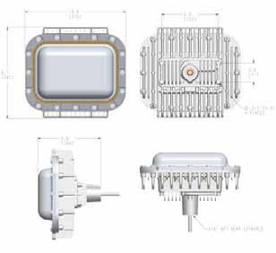 Patent Pending DuroSite LED Area Light Application: The DuroSite LED Area Light represents the future of energy efficient facility illumination for industrial applications worldwide.