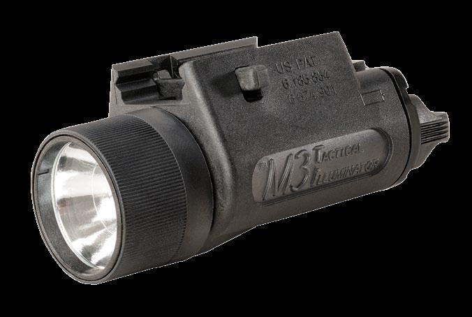 M3 P/N: GLL-001-A1 GLL-001-A5 (Tan) The M3 set the standard for pistol mounted lights.