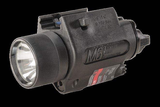 The M6 s blistering white light combined with the integrated visible red laser makes it ideal in any