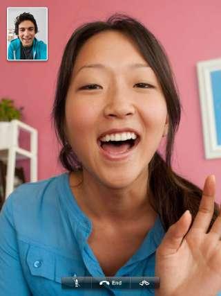 FaceTime 8 About FaceTime FaceTime lets you make video calls over Wi-Fi. Use the front camera to talk face-to-face, or the back camera to share what you see around you.