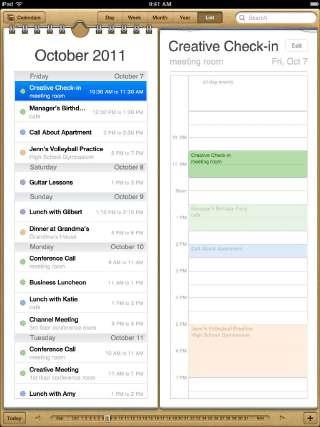 Calendar 13 About Calendar Calendar makes it easy to stay on schedule. You can view individual calendars, or several calendars at once. You can view your events by day, by month, or in a list.