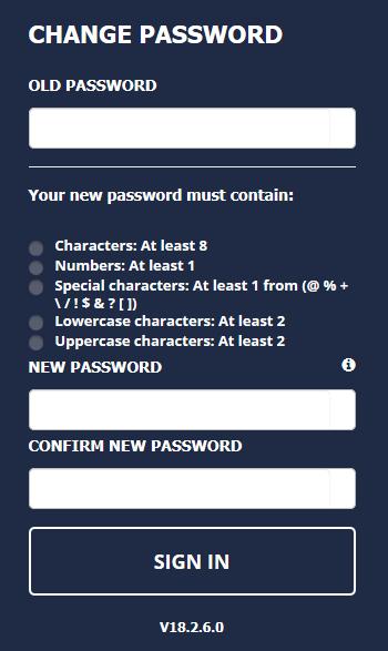 Login/Logout When logging in for the first time, please change the initial password to the desired password.