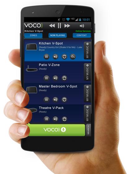 May take a few minutes depending on your internet speed Download the VOCO Controller app from Google Play