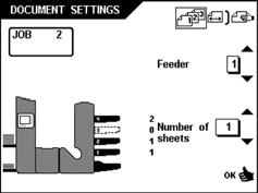 select a lower feeder number. increase the number of documents of the selected feeder. decrease the number of documents of the selected feeder.