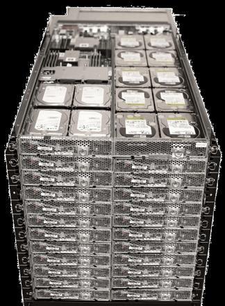 E.g. Open Cloud Server High density: 24 blades / chassis, 96 blades / rack Compute blades Dual socket, 4 HDD, 4 SSD 16-32 CPU