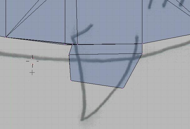 Select the bottom vertices and Press the EKEY (Extrude)