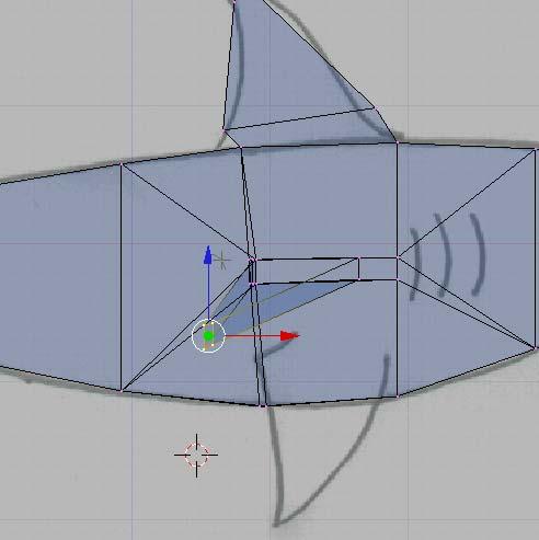 With the fin end vertices