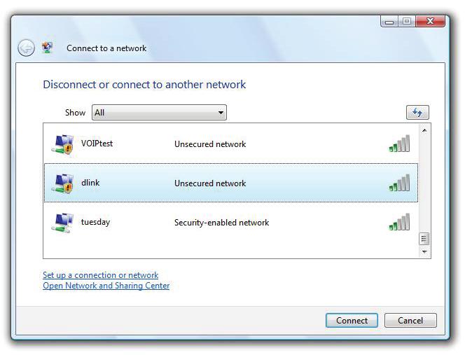 Section 5 - Connecting to a Wireless Network Windows Vista Windows Vista users may use the built-in wireless utility.