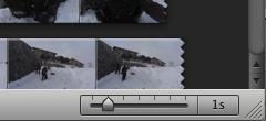 Making your imovie From the Source video box select the video clip that you want to use by clicking and holding your mouse whilst dragging the cursor along the selection of video that you want to