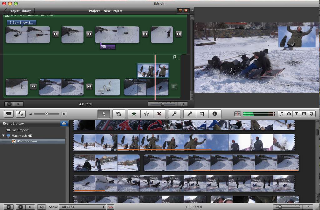 To finalize your imovie click on "Share! at the top of the screen, then click on "Export!. This window will appear.