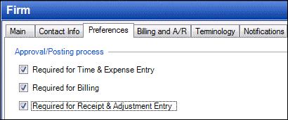 Approval and posting process This walkthrough will guide you through the approval and posting process for receipts and adjustments.