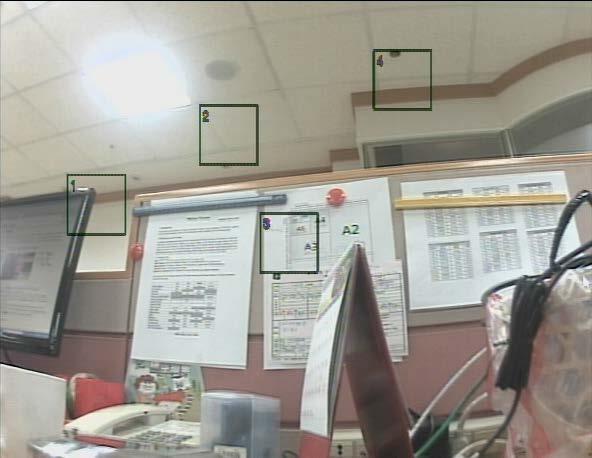 Select the number of masks you want to block on the camera view by checking the Area 1 ~ 4 boxes. 3. Click the Setup button, the selected number of masks displayed on the camera view.