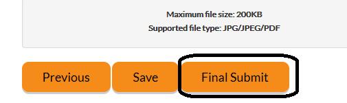 After clicking Save button, website will show you preview of your all uploaded documents. Please recheck and confirmed that you have uploaded correct documents in respective tab.