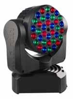 MAC 101 MAC 101 The MAC 101 is a remarkably small, super light and easy-to-use LED moving head wash light with an amazingly bright beam for such a compact luminaire.