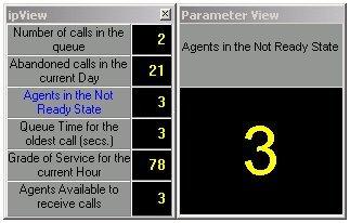 16 Using ipview Figure 10: Parameter View Window in Long View To close the Parameter View window, click the selected parameter value.