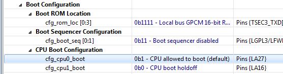 to allow booting on cpu0 0b0 0b1 65 Flexis,