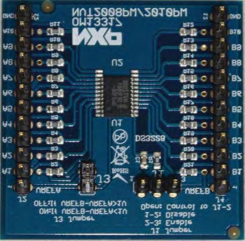 1. Introduction The NVT200PW (OM1331) and NVT2010PW (OM13324) demo boards are designed to let customers evaluate the NXP -channel and 10-channel bidirectional voltage level translators.