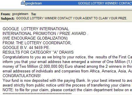 Machine Learning Prediction Models feature vector example X google lottery cat email