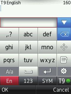 2 Text Input On-screen Keyboard Mode 1 2 3 10 9 8 7 6 5 4 You can tap the keys on the on-screen keyboard to enter letters, numbers, or symbols.