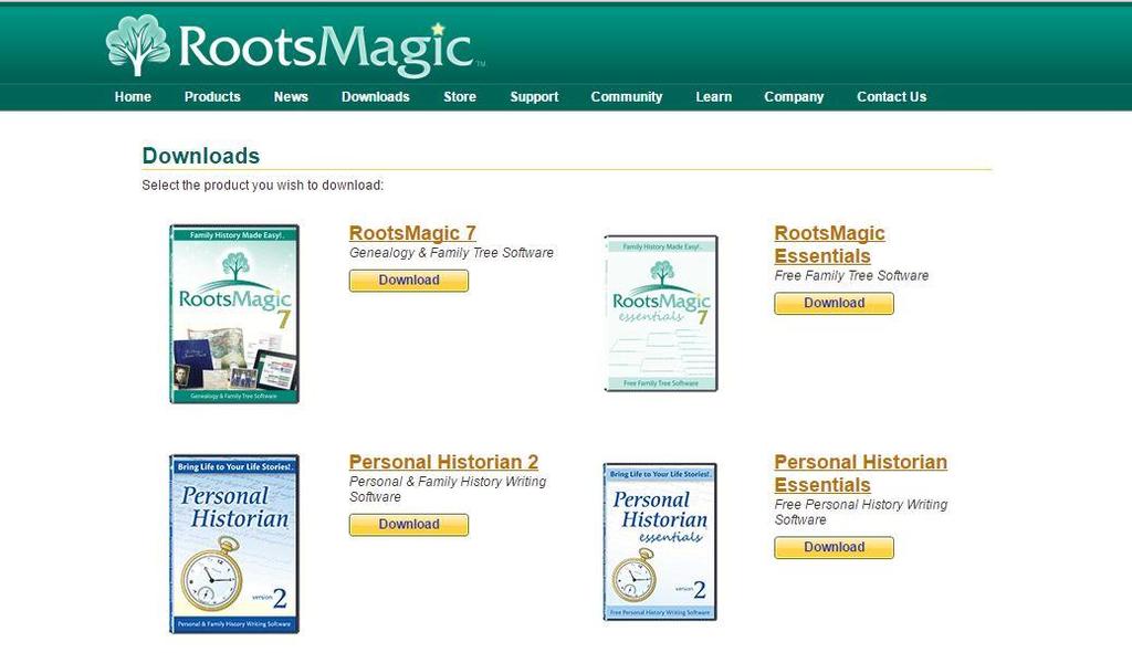 Download and Install Personal Historian 2 for Mac This Magic Guide covers: A. Finding the Personal Historian 2 Installer on RootsMagic.com B. Downloading with Safari C.